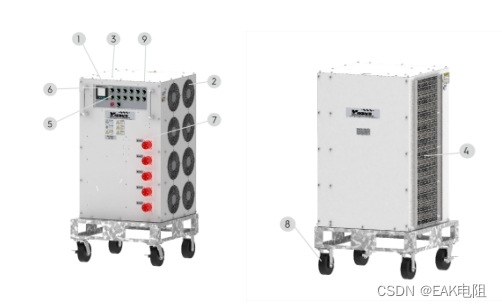 市面上很轻的 100kW 负载组