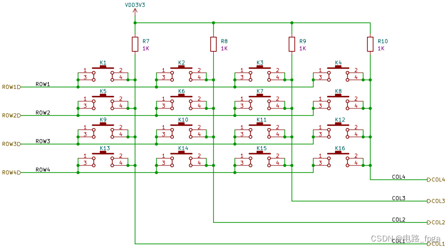 <span style='color:red;'>基于</span>FPGA<span style='color:red;'>的</span>矩阵<span style='color:red;'>键盘</span>驱动