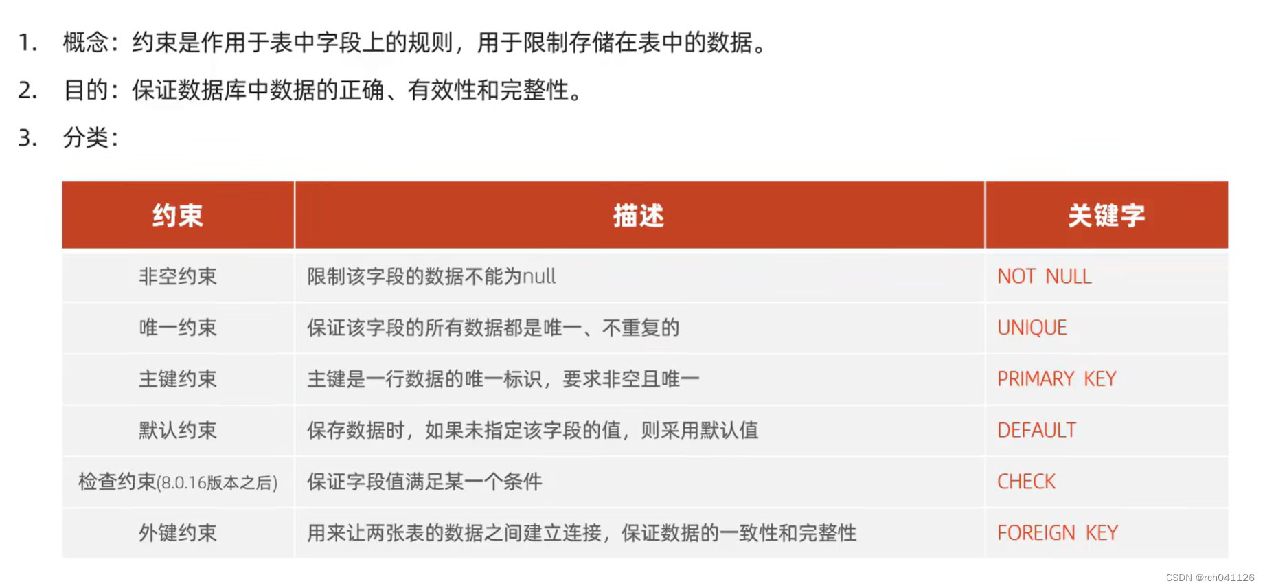 MySQL-<span style='color:red;'>约束</span>