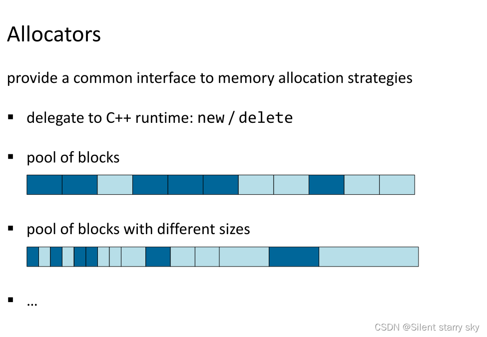 用幻灯片讲解内存分配器Allocator