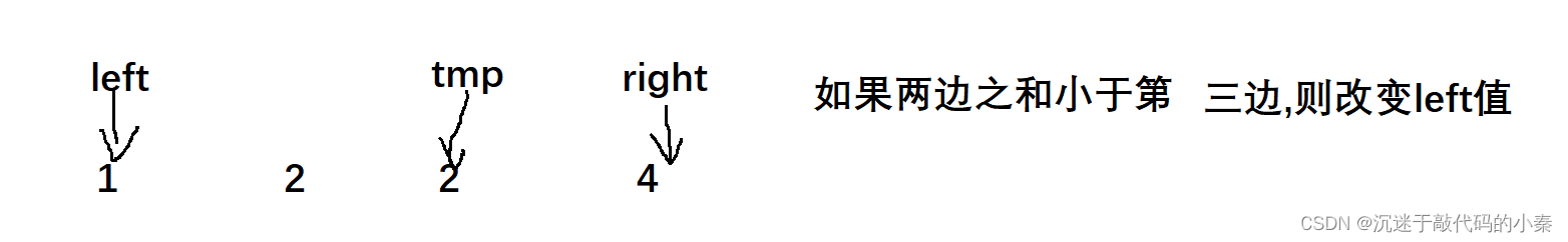 算法题-＞有效的三角形个数C语言和JAVA版本双指针解法