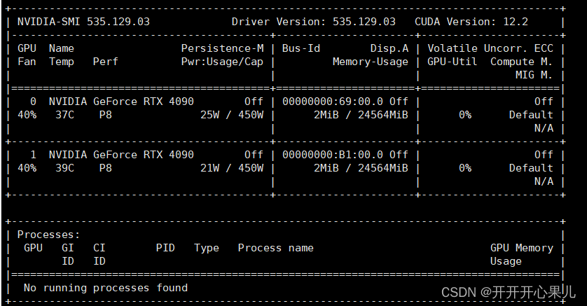 nvidia-smi查看无进程，但GPU占用率100%问题解决