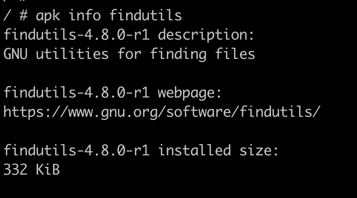 用标准的GNU/Linux命令替换Alpine上的精简版命令