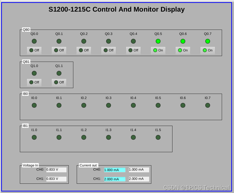 基于modbus TCP实现EPICS与西门子S7 1200系列1215C PLC的通信