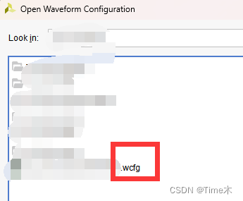 Vivado打开之前项目仿真过的波形文件
