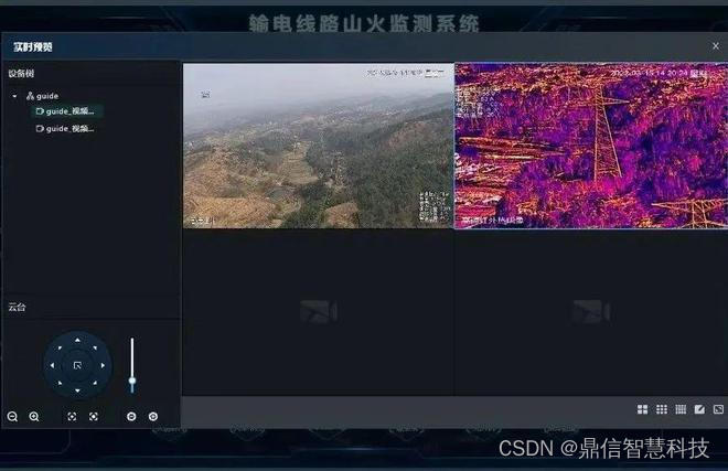 深圳鼎信|输电线路防山火视频监控预警装置:森林火灾来袭，安全不留白！