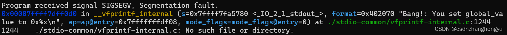 <span style='color:red;'>bufbomb</span> 报错 ./stdio-common/vfprintf-internal.<span style='color:red;'>c</span>: No such file or directory.