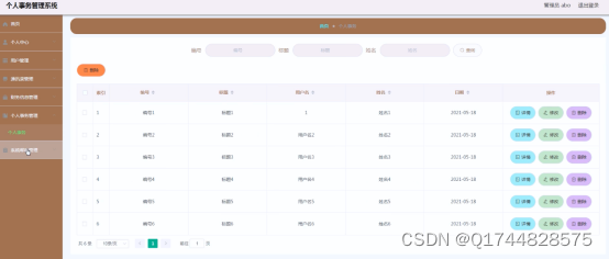 ssm基于SSM的个人事务管理系统的设计和实现论文