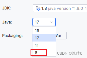 IDEA创建SpringBoot项目仅支持JDK17及以上版本的解决方案