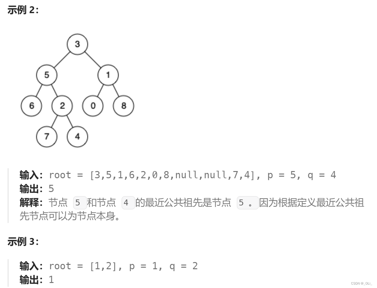 力扣HOT100 - 236. 二叉树的最近公共祖先