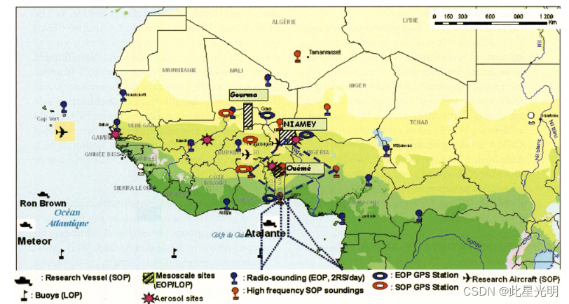 NASA数据集：非洲季风多学科分析African Monsoon Multidisciplinary Analyses (AMMA)