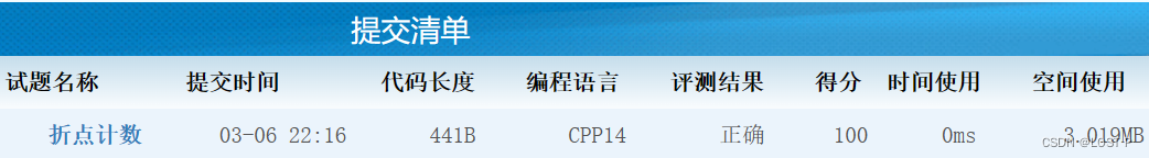 【CSP试题回顾】201604-1-折点计数