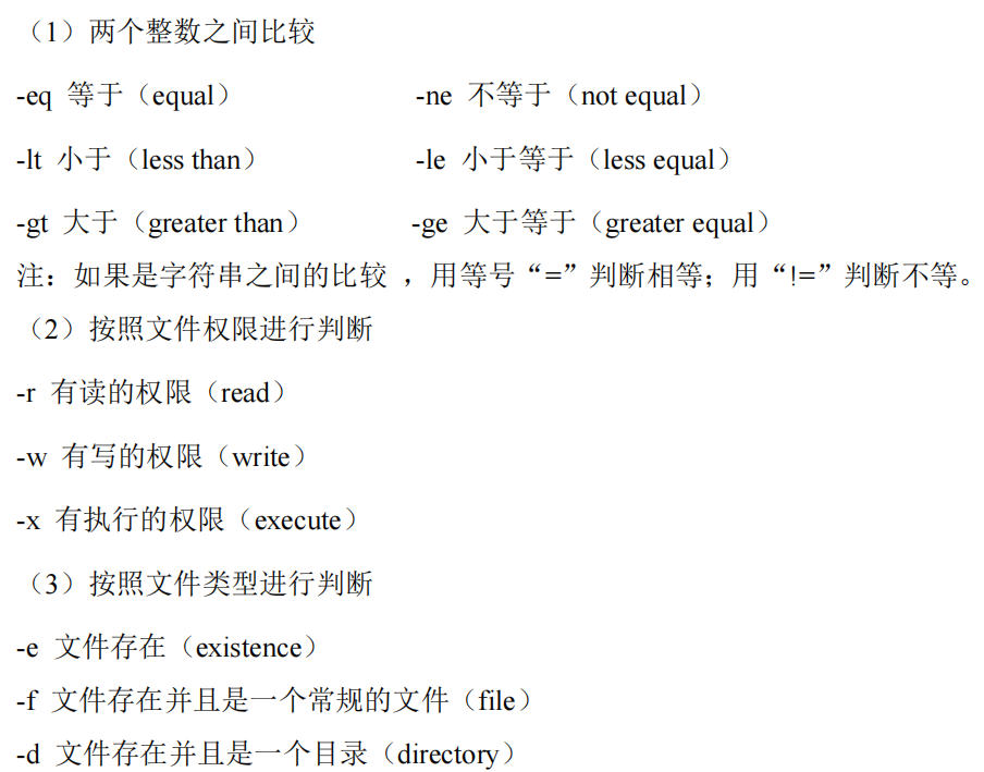 shell脚本中的变量，运算符