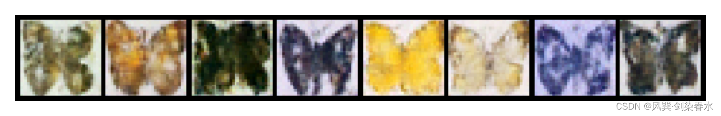 【Diffusion实战】训练一个diffusion模型生成蝴蝶图像（Pytorch代码详解）
