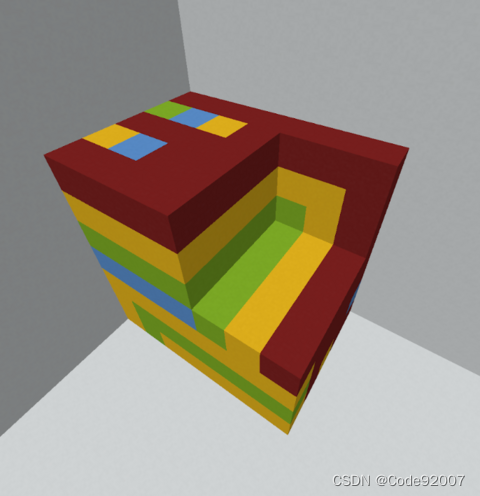 Codeforces Round 941 (Div. 1) E. Connected Cubes（构造）