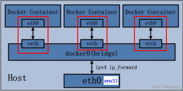  dokcer0网桥 