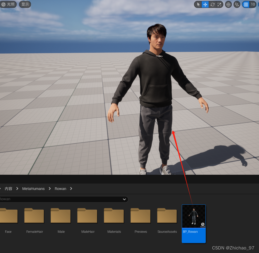 【UE5】初识MetaHuman 创建虚拟角色