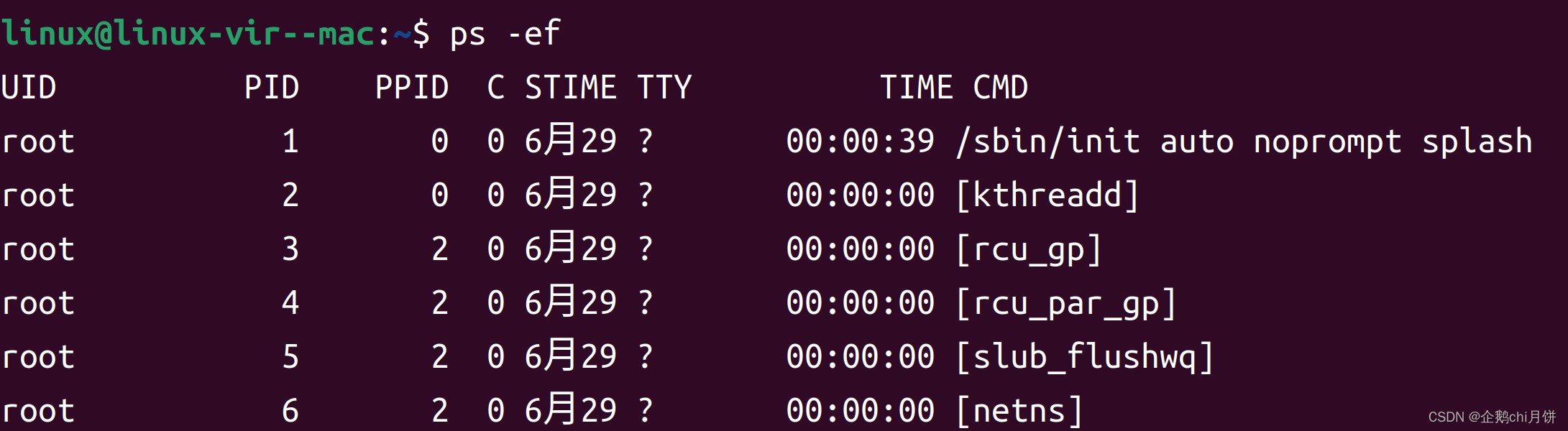 linux中的进程以及进程管理