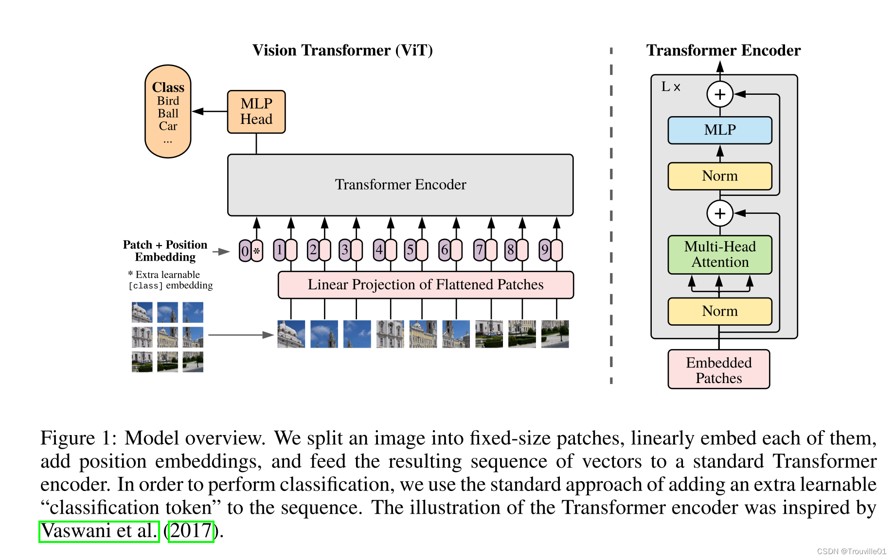 详解VIT（Vision Transformer)模型原理, 代码级讲解