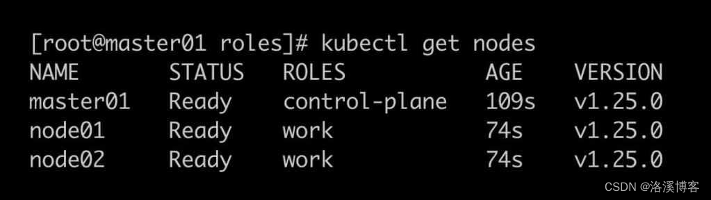 kubectl get nodes