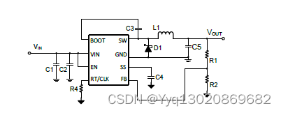 SCT2632QSTER4.2V-60V Vin，3A，高效、频率可调、降压DCDC转换器