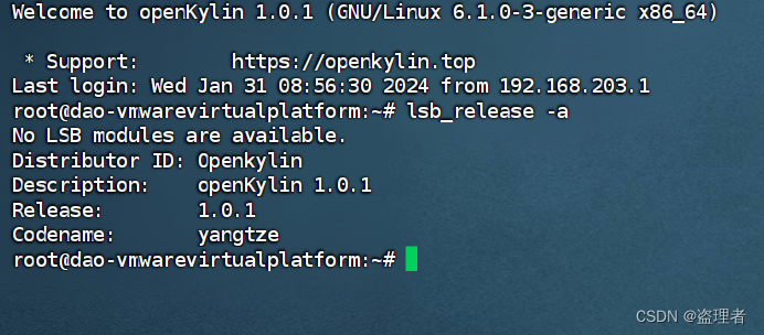 麒麟系统—— openKylin 安装 Nginx