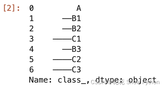 <span style='color:red;'>028</span>—<span style='color:red;'>pandas</span> <span style='color:red;'>根据</span>树状文本解析其上级