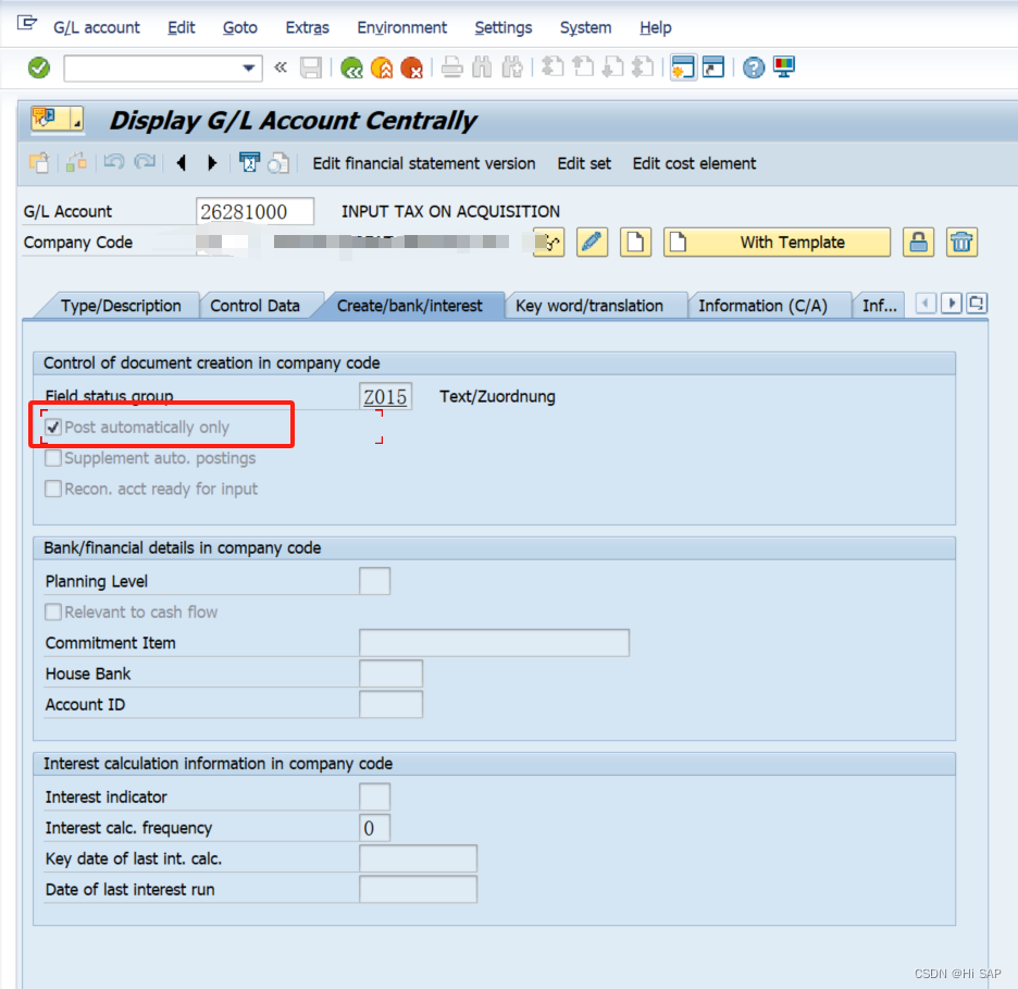 SAP FICO Error Message F5 562 Account xxxxxx can only be posted to