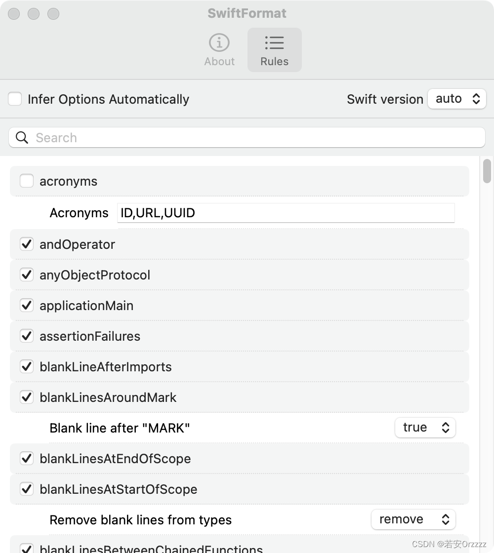 xcode配置swiftformat swiftlint規範項目代碼風格