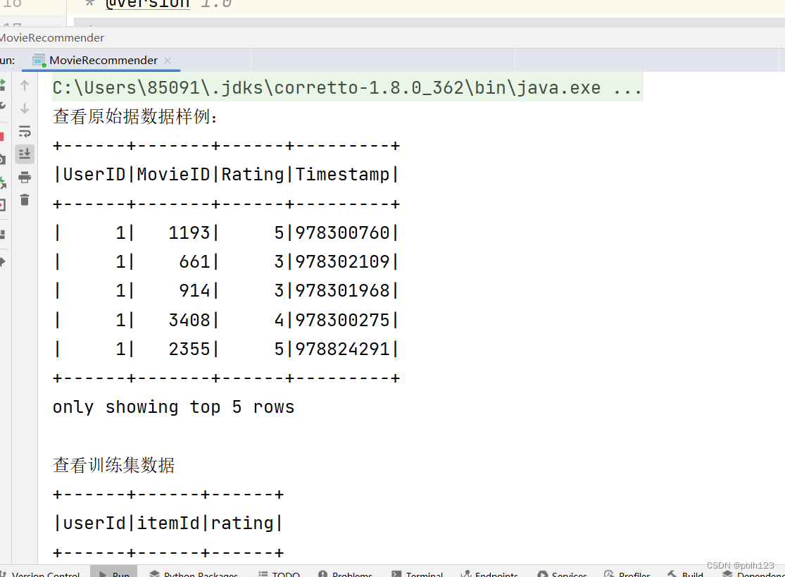 基于Scala开发Spark ML的ALS推荐模型实战