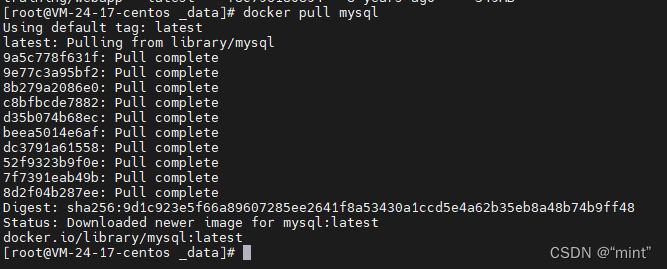 docker<span style='color:red;'>实践</span>教程，<span style='color:red;'>mysql</span>中使用自定义目录<span style='color:red;'>实现</span>数据挂载（<span style='color:red;'>二</span>）