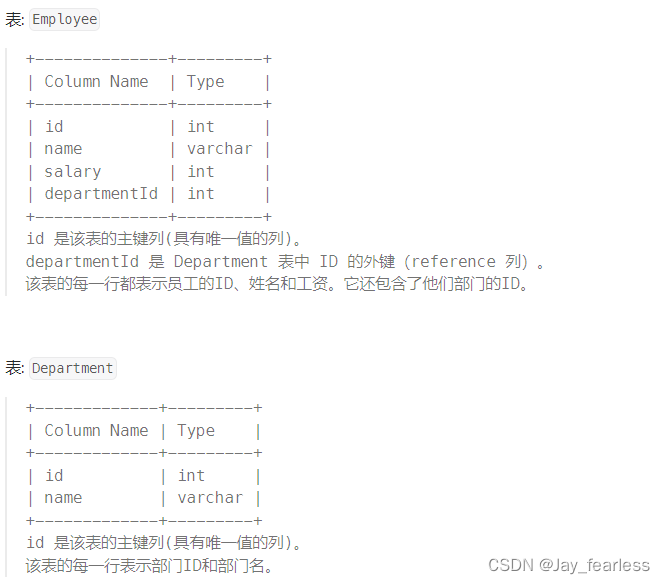 力扣 SQL题目