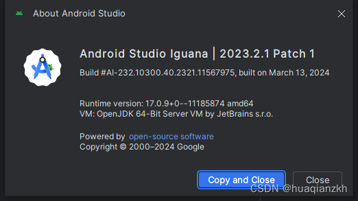 AndroidStudio的Iguana版的使用