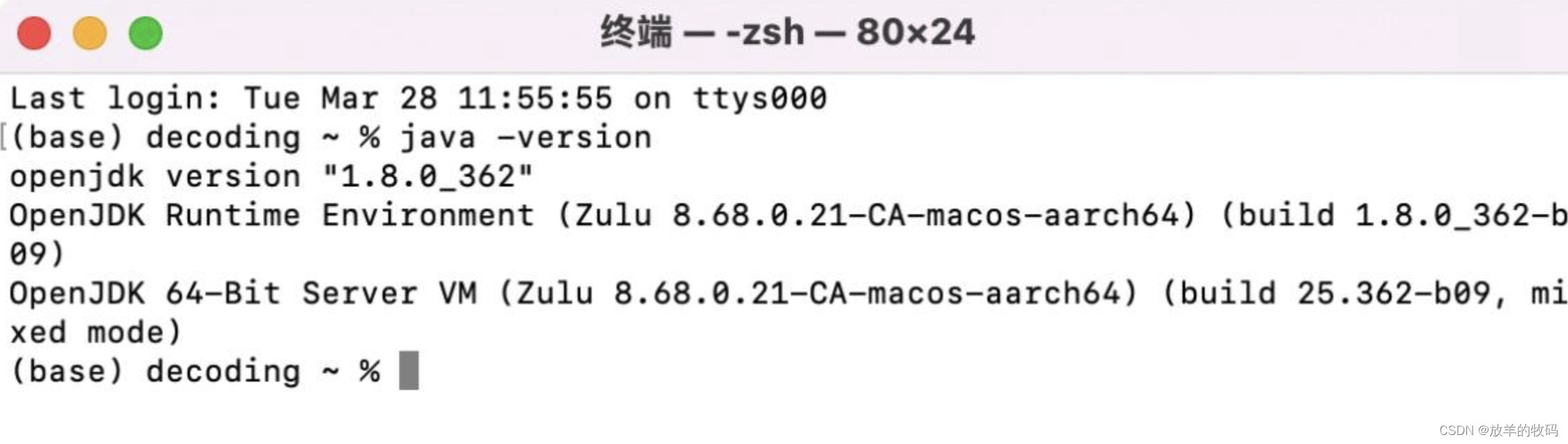 Java - JDK8 下载  安装教程（Mac M芯片）