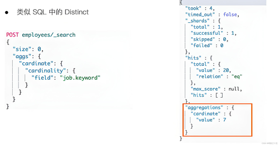 elasticsearch去重：collapse、cardinality、terms+top_hit