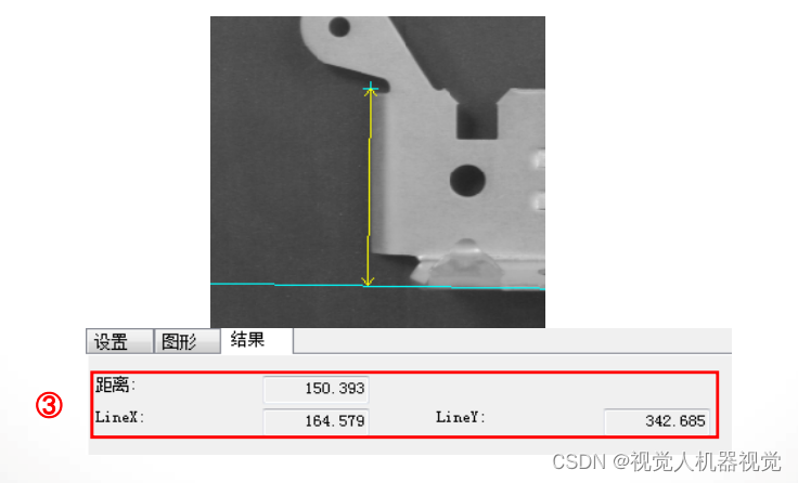 康耐视visionpro-CogDistancePointLineTool工具详细说明