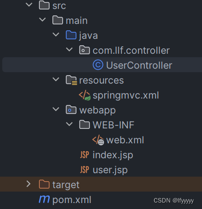 SpringMVC<span style='color:red;'>第一</span><span style='color:red;'>个</span><span style='color:red;'>helloword</span><span style='color:red;'>项目</span>