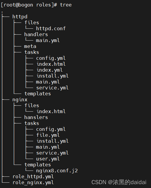 <span style='color:red;'>ansible</span>-<span style='color:red;'>playbook</span>的<span style='color:red;'>角色</span>（<span style='color:red;'>role</span>）