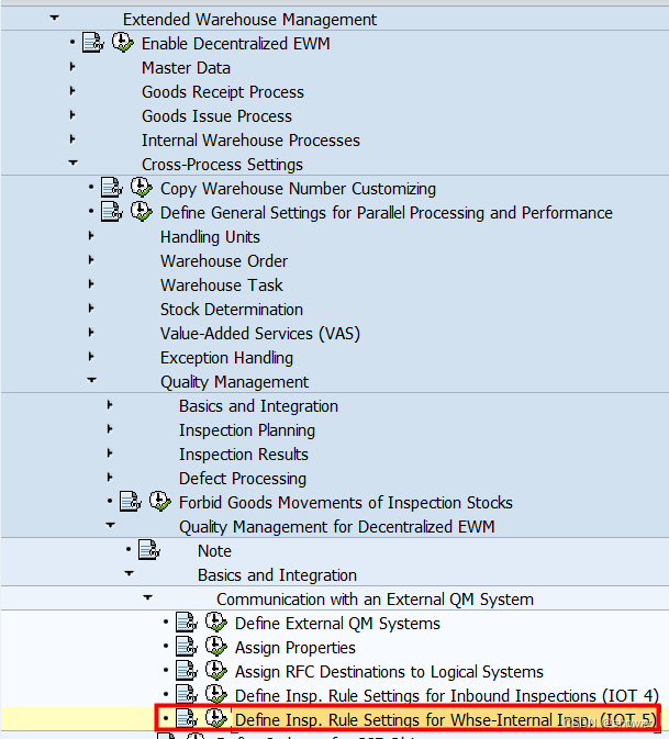 如何实现在SAP EWM里实现Recurring Inspection（定期检查）_sap decentral ewmCSDN博客