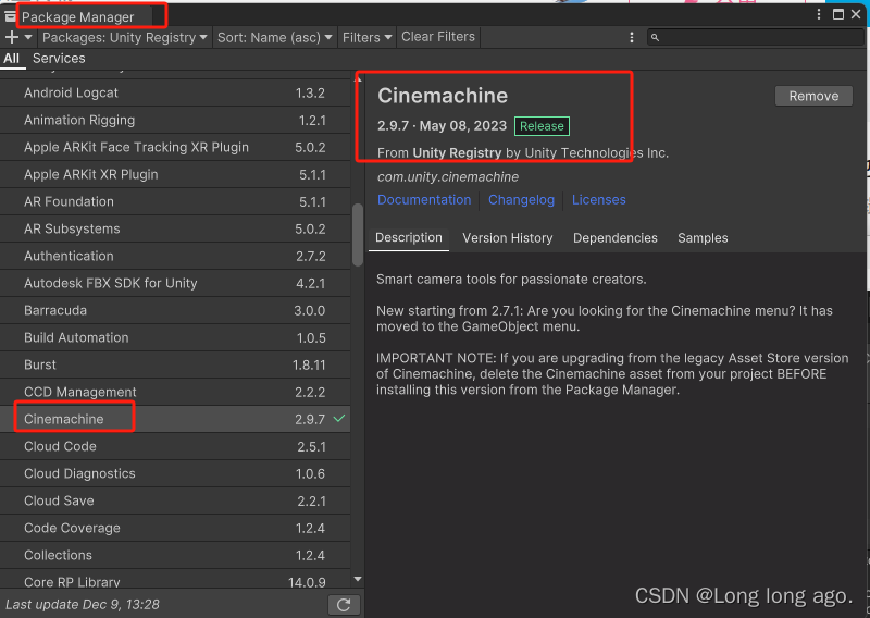 unity 2d 入门 飞翔小鸟 Cinemachine 镜头跟随小鸟 多边形<span style='color:red;'>碰撞</span>器 <span style='color:red;'>解决</span>镜头不会<span style='color:red;'>穿</span>模<span style='color:red;'>问题</span>（十二)