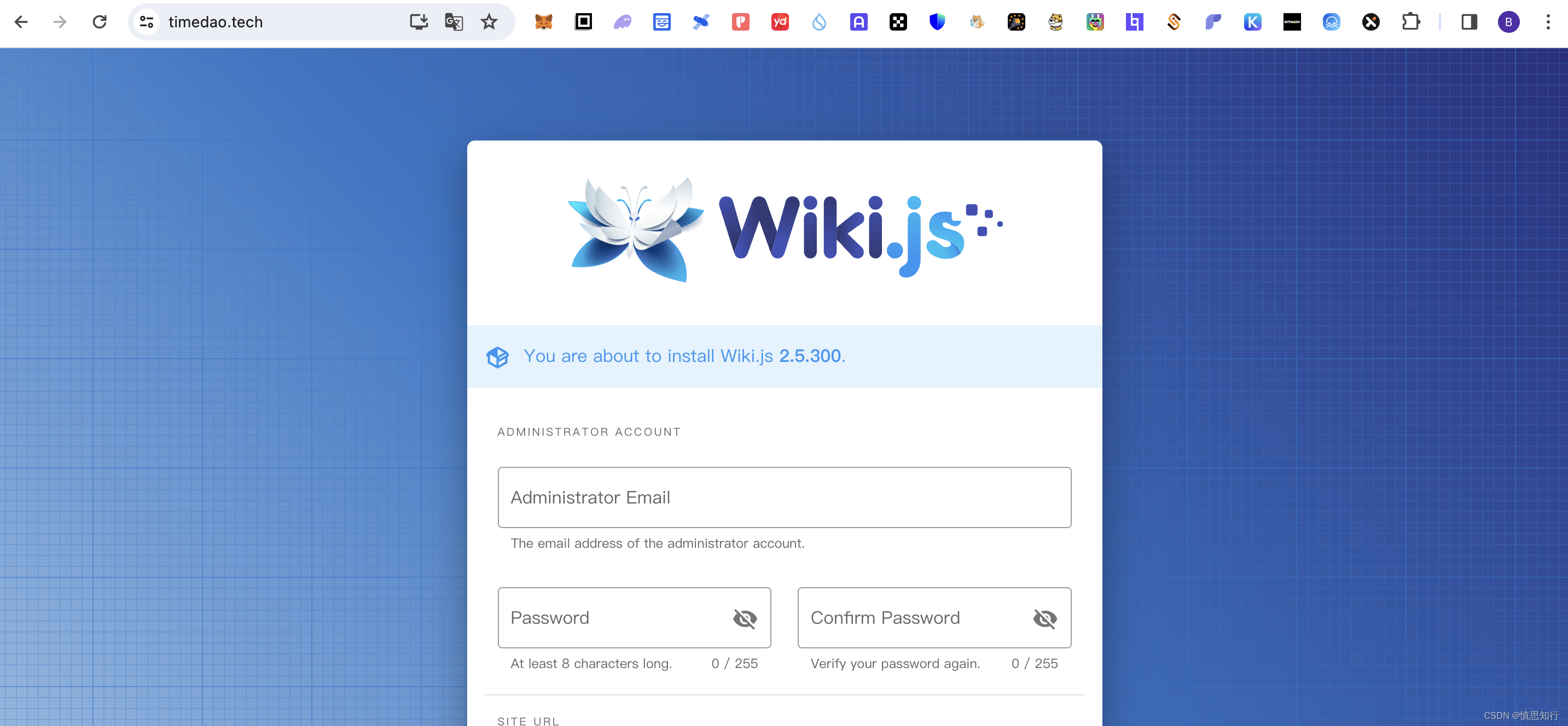 使用宝塔面板安装wiki.js详细教程