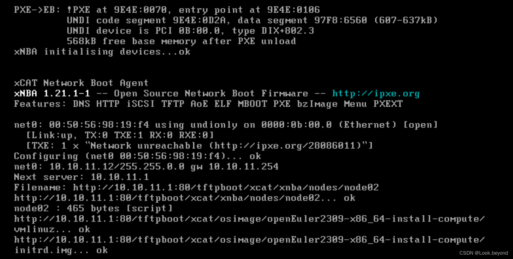使用xcat分发openEuler23.09_xcat如果想要给其他节点分发系统必须要在xcat中生成一个操作系统的源。CSDN博客