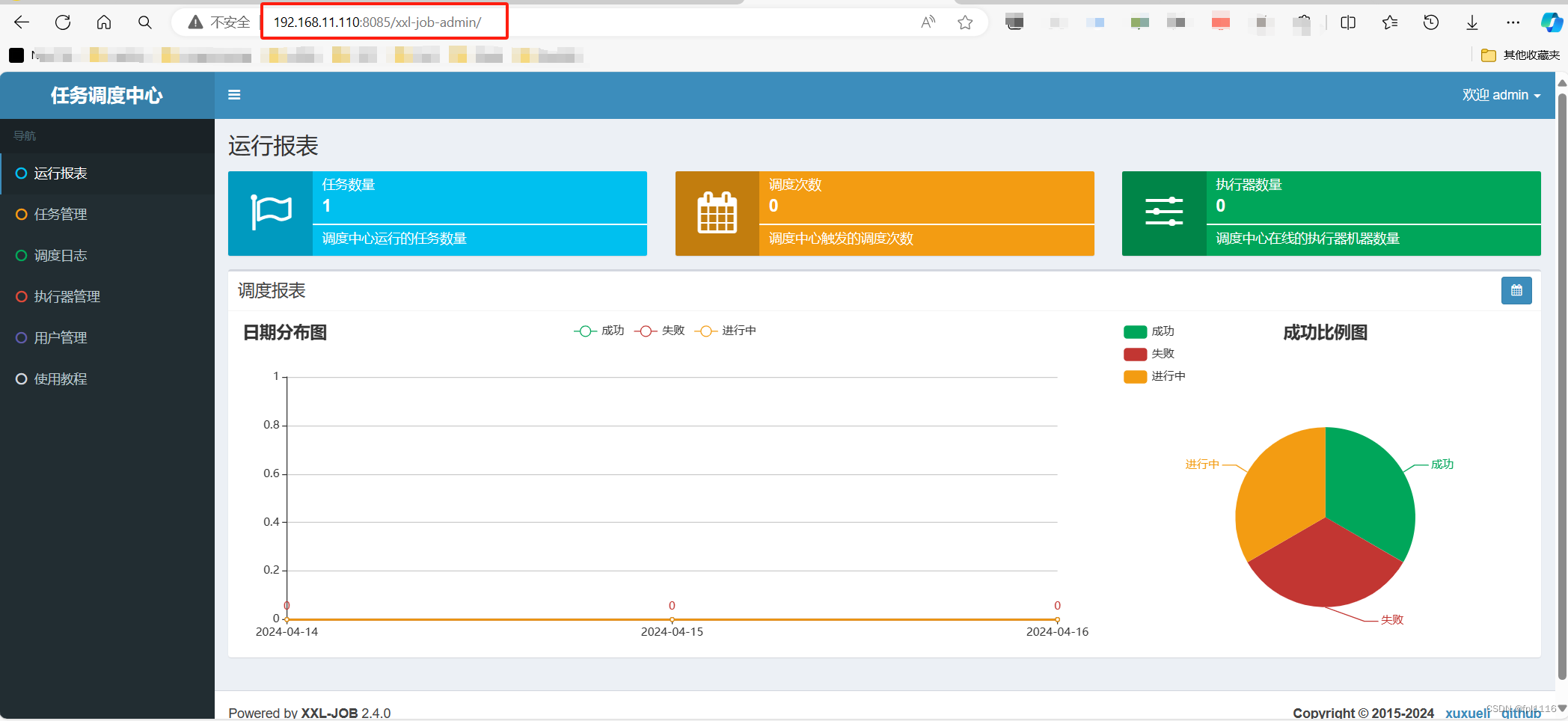 Docker安装xxl-job分布式任务调度平台