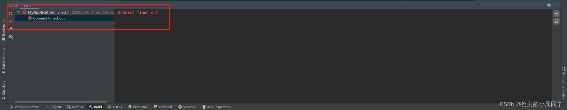 Gradle<span style='color:red;'>连接</span><span style='color:red;'>超时</span><span style='color:red;'>问题</span>connect time out