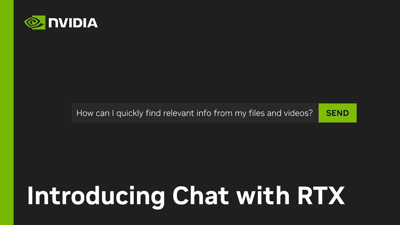 Nvidia 推出了本地版聊天 Chat with RTX；OpenAI联创Karpathy宣布离职专注个人项目