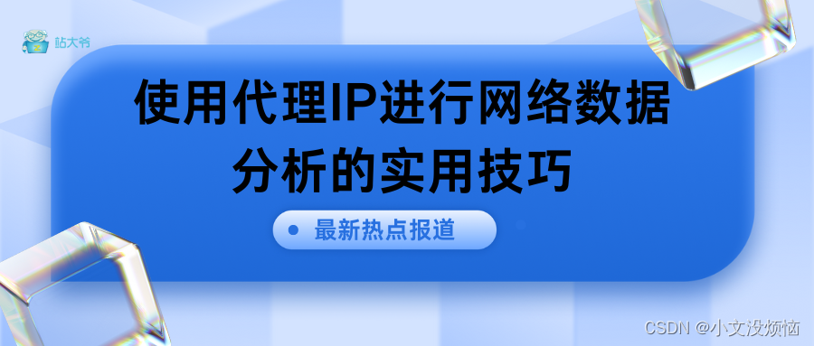 使用代理IP进行网络数据分析的实用技巧