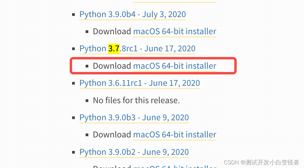 Mac卸载、安装Python