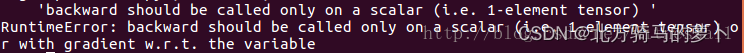 <span style='color:red;'>Pytorch</span>：backward()<span style='color:red;'>函数</span>详解