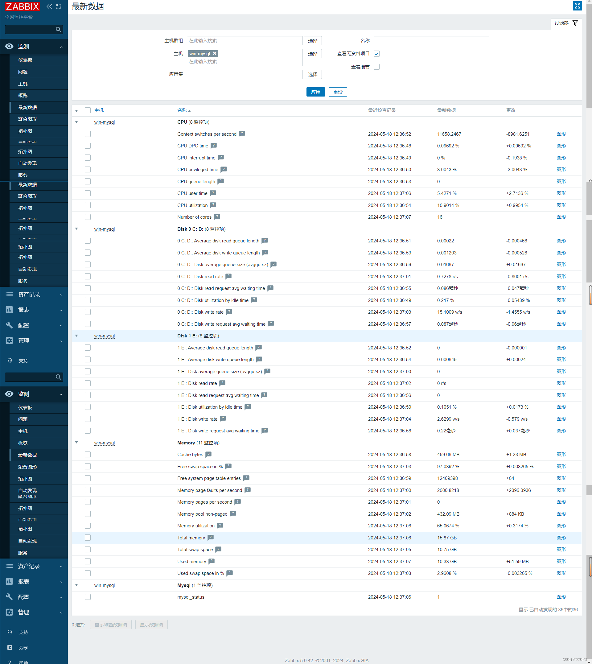 Zabbix-agents (windows环境）安装及配置