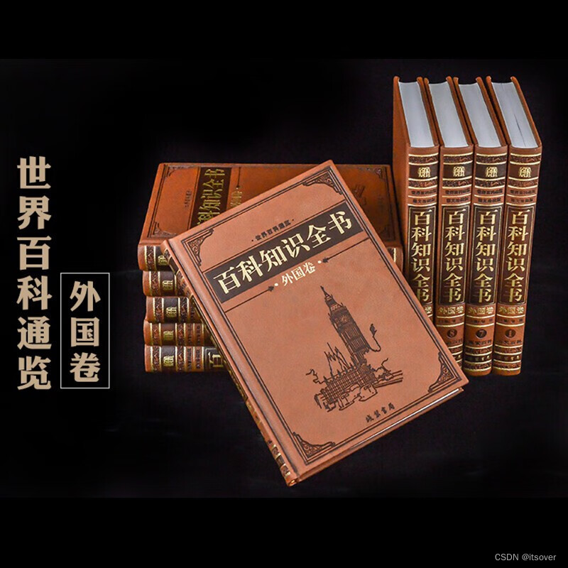 中国人自己编的百科全书，百科知识全书10册（外国卷）